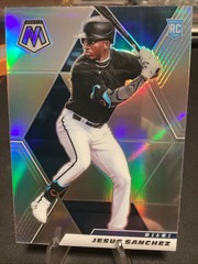 2021 Panini Mosaic Jesus Sanchez #265 RC Rookie Silver Prizm